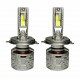هدلایت خودرو لنزو مدل V125 PRO MAX پایه H4 بسته 2 عددی