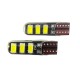لامپ چراغ کوچک خودرو مدل smd.ya6 بسته دو عددی پایه آریایی