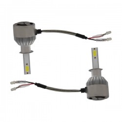 لامپ هدلایت خودرو مدل C6 H1 مناسب برای پژو 206 بسته دو عددی