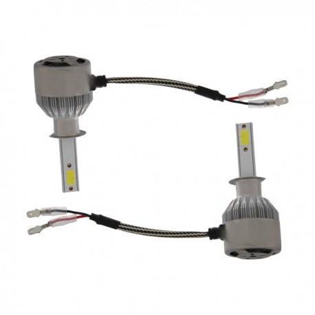لامپ هدلایت خودرو مدل C6 H1 مناسب برای پژو 206 بسته دو عددی
