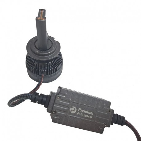 لامپ هدلایت خودرو پریمیوم مدل P120 پایه H4 بسته دو عددی