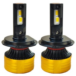 هدلایت لامپ خودرو تی بی اس دیزاین مدل T43 PRO پایه H4 بسته دو عددی