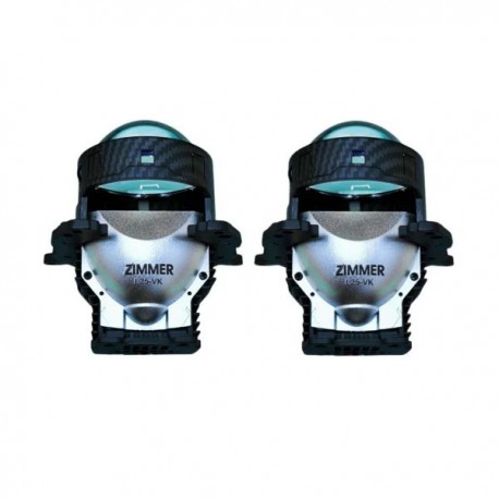 لنز چراغ خودرو دو حالته زیمر مدل ZIMMER L25 VK پایه دو کنتاکت بسته 2 عددی