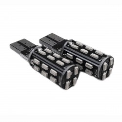 لامپ چراغ کوچک خودرو مدل smd28.bl پایه آریایی بسته دو عددی
