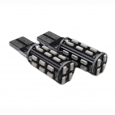 لامپ چراغ کوچک خودرو مدل smd28.bl پایه آریایی بسته دو عددی