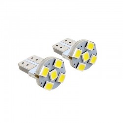 لامپ چراغ پلاک خودرو کالانیکس مدل LIGHT-WHT5SMD-10566 بسته 2 عددی