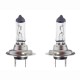 لامپ چراغ جلو خودرو مجد مدل 12V 100W پایه H7 مجموعه دو عددی