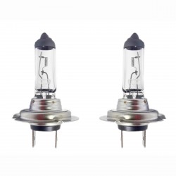 لامپ چراغ جلو خودرو مجد مدل 12V 100W پایه H7 مجموعه دو عددی
