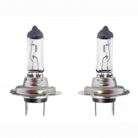 لامپ چراغ جلو خودرو مجد مدل 12V 100W پایه H7 مجموعه دو عددی