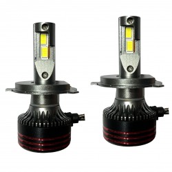 لامپ هدلایت خودرو اپرا مدل M8-PRO-15000 کد نور 3000 لیمویی پایه H4 بسته دو عددی