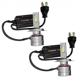 لامپ هدلایت چراغ جلو تک حالته بست یدک مدل یخی کد CB1300 پایه H4 بسته ۲ عددی