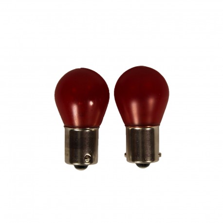 لامپ خودرو تانگسرام مدل 12V-P21W-RED پایه تک کنتاکت بسته 2 عددی
