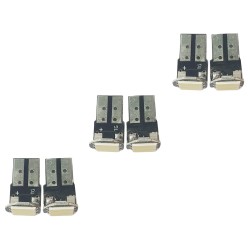 لامپ خودرو مدل SMD T10 مجموعه 6 عددی