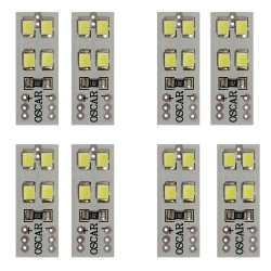 لامپ اس ام دی خودرو اسکار کد 08 WHITE بسته 8 عددی