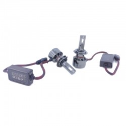 هدلایت خودرو لنزو مدل M66 pro پایه H7 بسته دو عددی