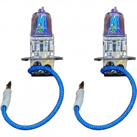 لامپ تقویتی تک حالته خودرو بست یدک مدل هفت رنگ کد Rnbw پایه H3 مناسب برای اپل کورسا بسته ۲ عددی