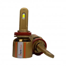لامپ هدلایت خودرو غریب دوست مدل X19 پایه H11 بسته دو عددی