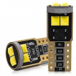 لامپ چراغ و پلاک یوبیز مدل T10-3030-6SMD/w پایهT10 بسته 2 عددی