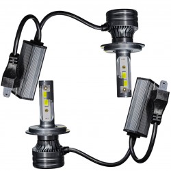 لامپ هدلایت خودرو سام مدل SM70 پایه H4 بسته ۲ عددی