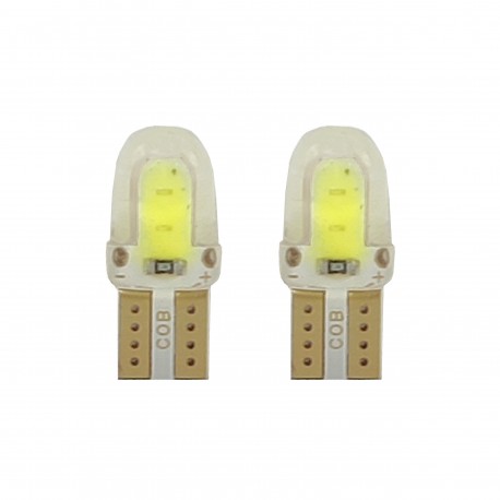 لامپ پلاک خودرو مدل LED COB بسته دو عددی