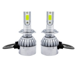 لامپ هدلایت خودرو مدل C6 H3 بسته دو عددی