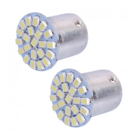 لامپ خودرو دو حالته لیتچ مدل 22SMD مجموعه 2 عددی