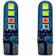 لامپ چراغ کوچک شب رو جلو سام مدل MultiColor - چشمک زن رانینگ پایه آریایی فشاری بسته ۲ عددی