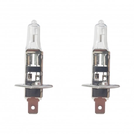 لامپ مه شکن خودرو تریفا مدل 55W پایه H1 مناسب برای پژو 206 مجموعه دو عددی
