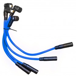وایر شمع تقویتی فورس مدل انژکتور کد BluWire مناسب برای پیکان ، پژو آردی بسته ۴ عددی