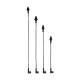 وایر شمع ایساکو کد 2320101299 مناسب برای پژو پارس و سمند مجموعه 4 عددی