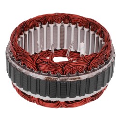 استاتور بالشتک دینام جی ای اس پی کد 509150 مدل 65 آمپر 14 ولتاژ 4 سیم مناسب برای پراید و وانت نیسان