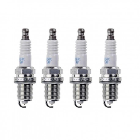 شمع خودرو ان جی کی مدل IFR6T-11 93684 پایه کوتاه سوزنی ایریدیوم بسته 4 عددی