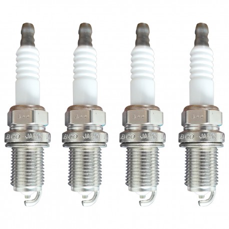شمع خودرو دنسو مدل تک پلاتین کد K20PRU 3145 پایه کوتاه بسته 4 عددی