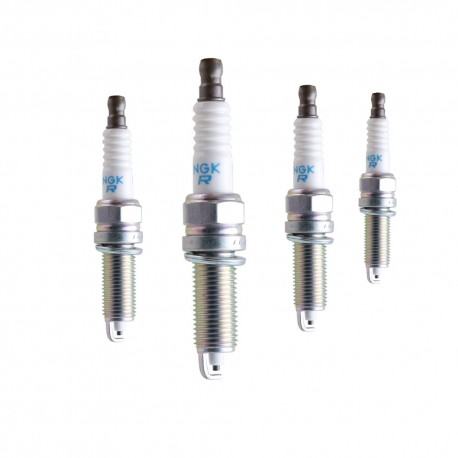 شمع خودرو ان جی کی مدل تک پلاتینی پایه بلند یورو 4 کد LZKR6B-E 94937 بسته 4 عددی