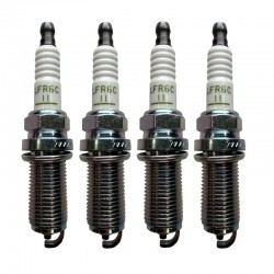 شمع خودرو دو پلاتین ان جی کی مدل LFR6C-11-91823 پایه بلند مناسب برای کیا اپتیما بسته 4 عددی