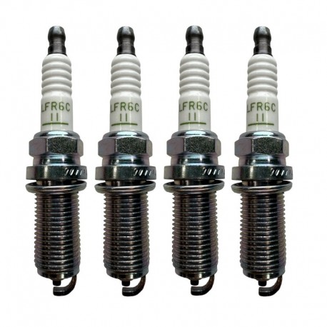 شمع خودرو دو پلاتین ان جی کی مدل LFR6C-11-91823 پایه بلند مناسب برای کیا اپتیما بسته 4 عددی