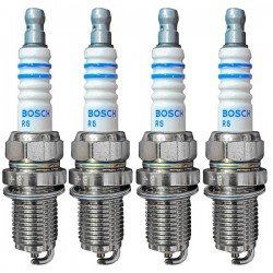 شمع خودرو بوش مدل fr7dc پایه کوتاه مناسب برای پراید بسته 4 عددی