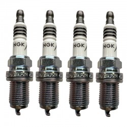 شمع خودرو ایریدیوم ان جی کی مدل BKR6EIX-11-6418 پایه کوتاه مناسب برای تویوتا کرولا بسته 4 عددی