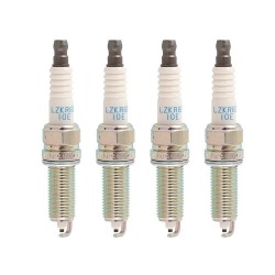 شمع خودرو ان جی کی مدل LZKR6B10E 93360 پایه بلند یورو 4 مناسب برای کوییک GXR بسته 4 عددی