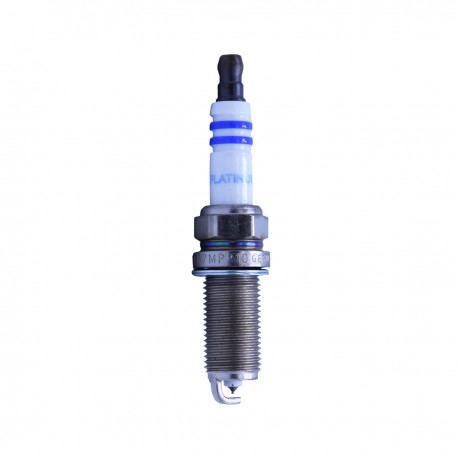 شمع خودرو بوش مدل تک پلاتین سوزنی پایه بلند کد 6765-FR7MPP10 بسته 4 عددی