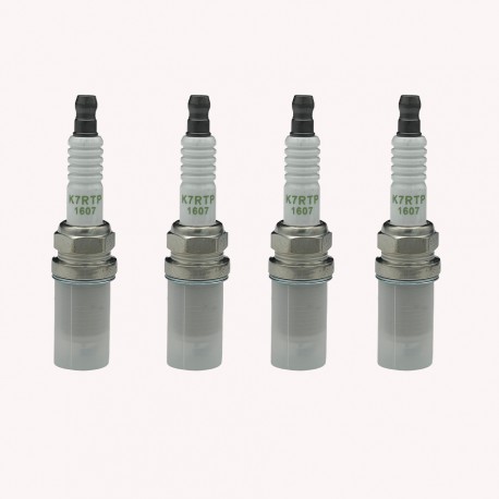 شمع خودرو چری مدل S11-3707100 پایه کوتاه سوزنی بسته ۴ عددی