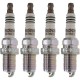 شمع خودرو ان جی کی مدل BKR6EIX-6418 پایه کوتاه بسته 4 عددی