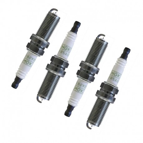 شمع خودرو ان جی کی مدل LFR5AGP-5018 پایه بلند سوزنی بسته 4 عددی