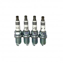 شمع خودرو ان جی کا ایریدیوم کد BKR6EIX 6418 پایه کوتاه بسته 4 عددی