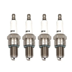 شمع خودرو کاربراتوری پاسیکو مدل F7TC-P914 پایه متوسط بسته 4 عددی