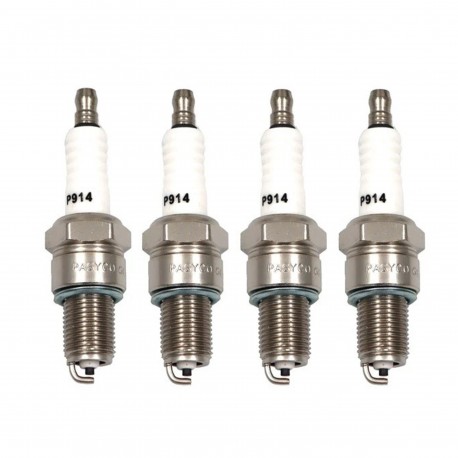 شمع خودرو کاربراتوری پاسیکو مدل F7TC-P914 پایه متوسط بسته 4 عددی