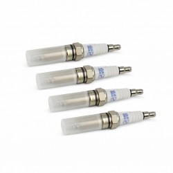 شمع خودرو نور مدل VR7SI332 پایه یورو ۴ سوزنی ایریدیوم بسته 4 عددی