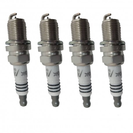 شمع خودرو ان جی کی مدل BKR5EIX-11 5464 مناسب برای مزدا 2 بسته 4 عددی