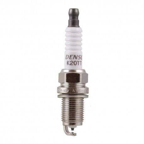 شمع خودرو دنسو مدل دو سر سوزن کد K20TT 4604 پایه کوتاه بسته 4 عددی