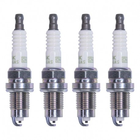 شمع خودرو ان جی کی مدل BKR-GAS 7987 دوگانه سوز پایه کوتاه بسته 4 عددی